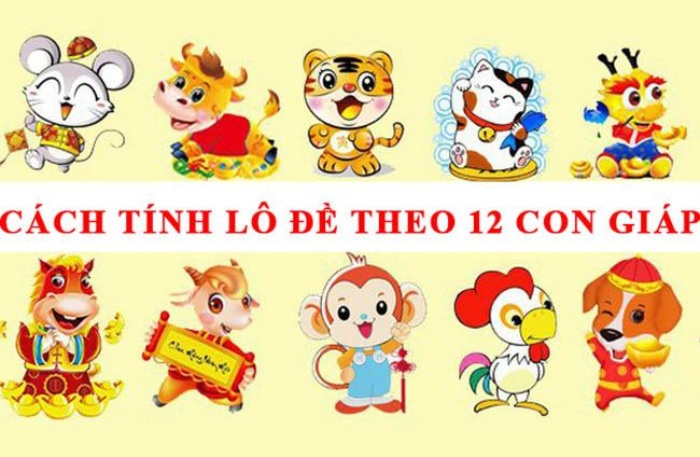 Cách tính lô đề theo ngũ hành  với 12 con giáp