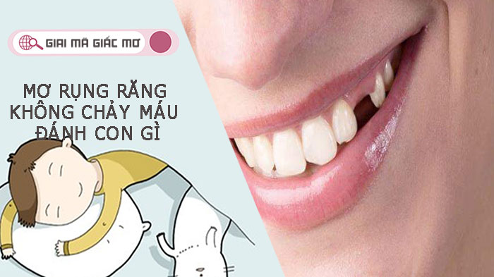 Mơ rụng răng không chảy máu đánh con gì cho mau trúng nhất?